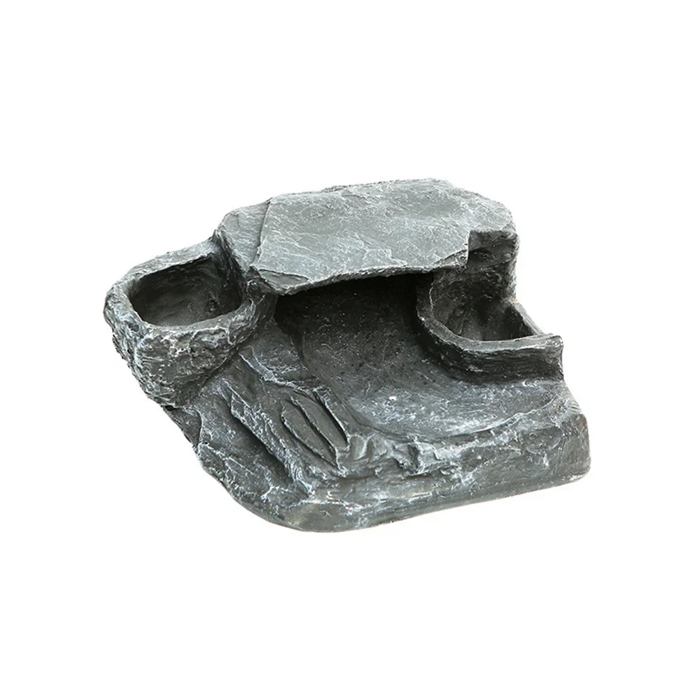 Aquarium Decoration Rock - Platforma do opalania dla żółwia, schronienie,