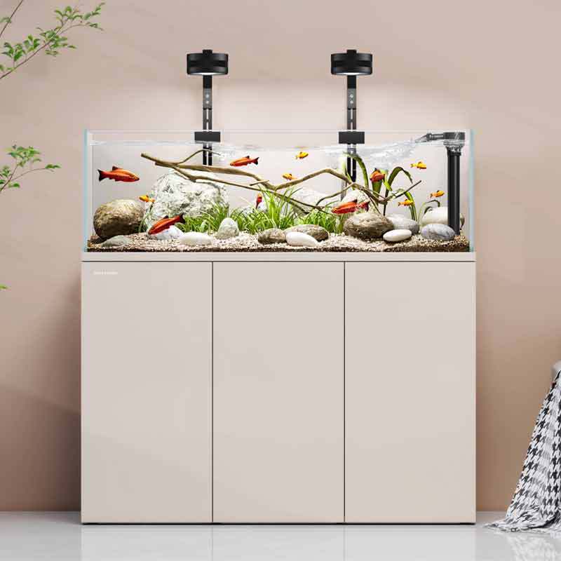Live Fish Aquarium - Akwarium Minjiang, akwarium do aranżacji krajobrazu,