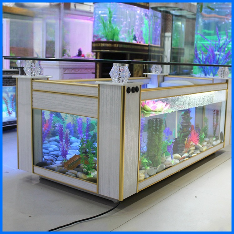 Live Fish Aquarium - Sofa, stolik kawowy, ekologiczny akwarium, akwarium,