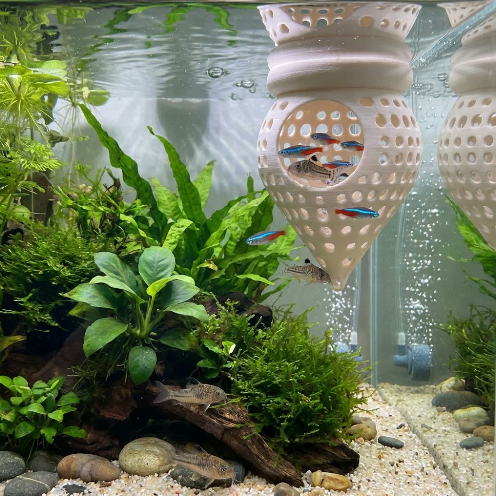 Drukowane w 3D pływające hamak – Aquarium Fish Hiding Places recenzja i cena