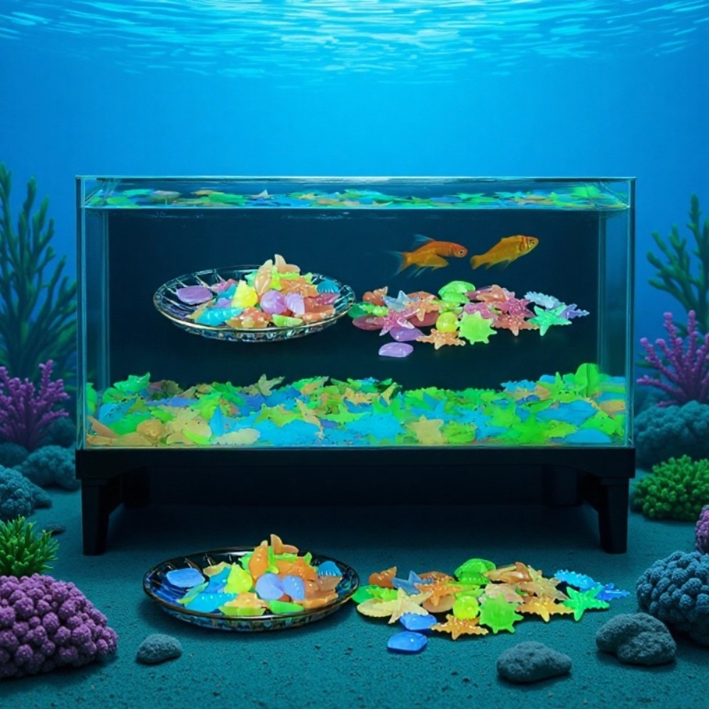 Świecące, luminousowe kamienie – Aquarium Decoration Rock recenzja i cena