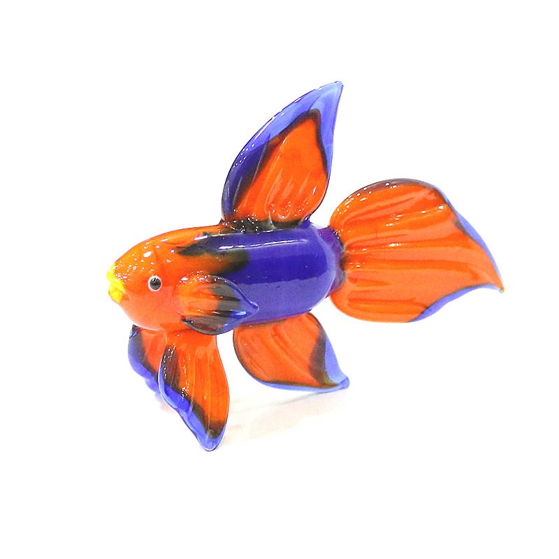 Pomarańczowa szkło Murano trop – Live Fish Aquarium recenzja i cena