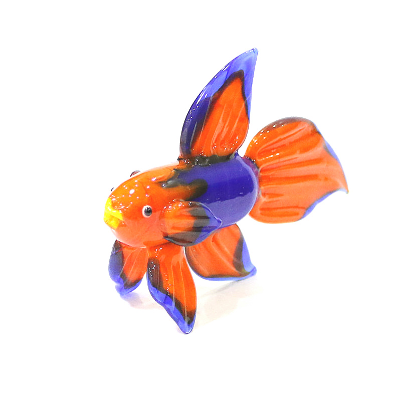 Pomarańczowa szkło Murano trop – Live Fish Aquarium recenzja i cena