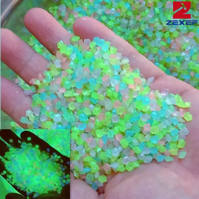 1000szt 3-5mm Świecący piasek  – Aquarium Decoration Rock recenzja i cena