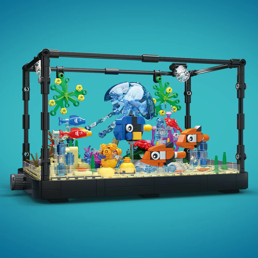 Zestaw klocków do budowy akwar – Aquarium Fish Breeding recenzja i cena