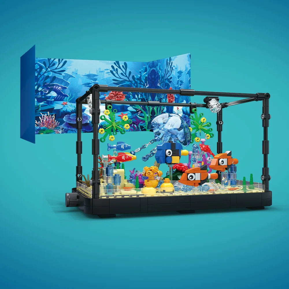Zestaw klocków do budowy akwar – Aquarium Fish Breeding recenzja i cena