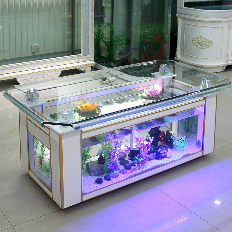 Stolik ekologiczny Xihao, akwa – Live Fish Aquarium recenzja i cena