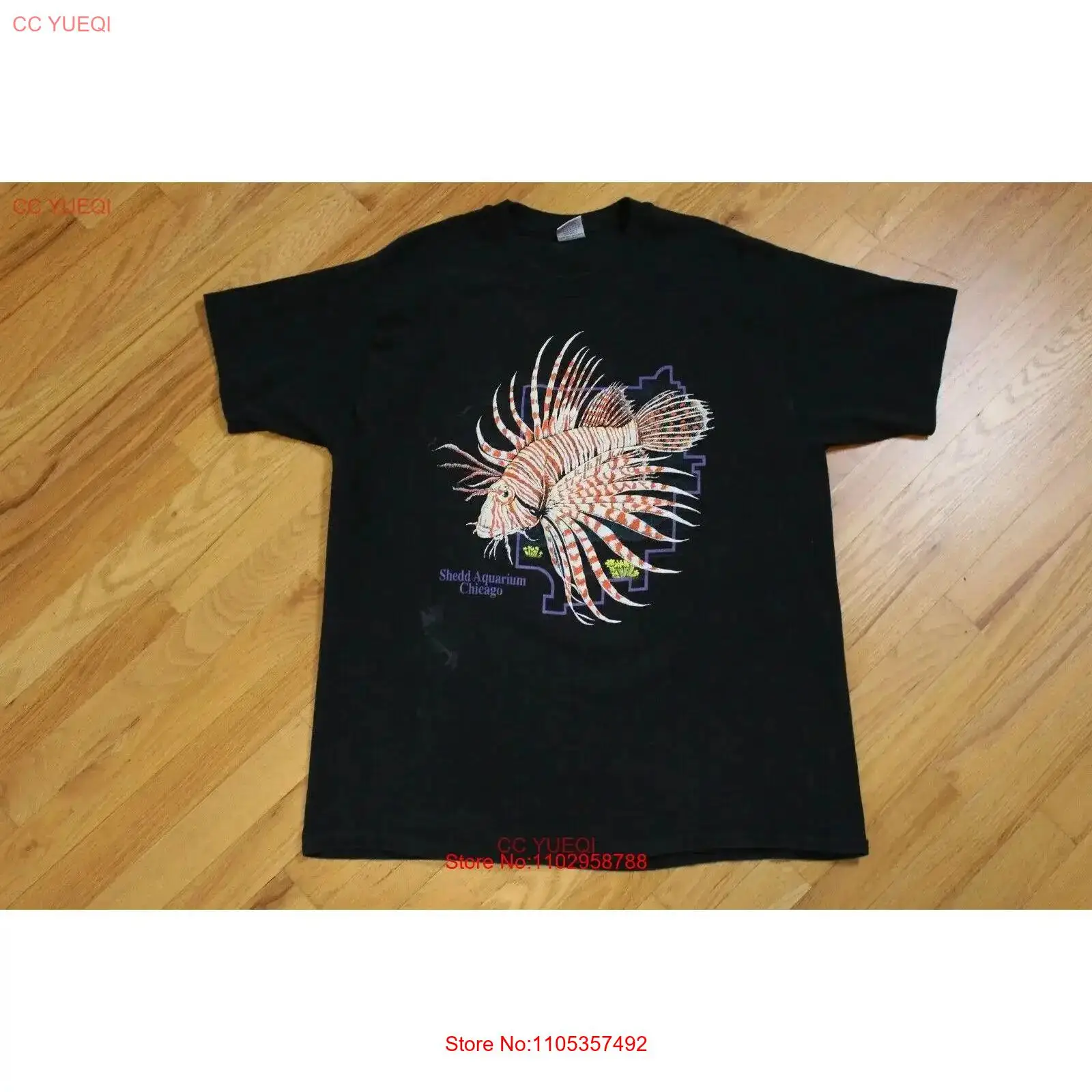 Koszulka Vintage z lat 90. She – Xl Aquarium Fish recenzja i cena