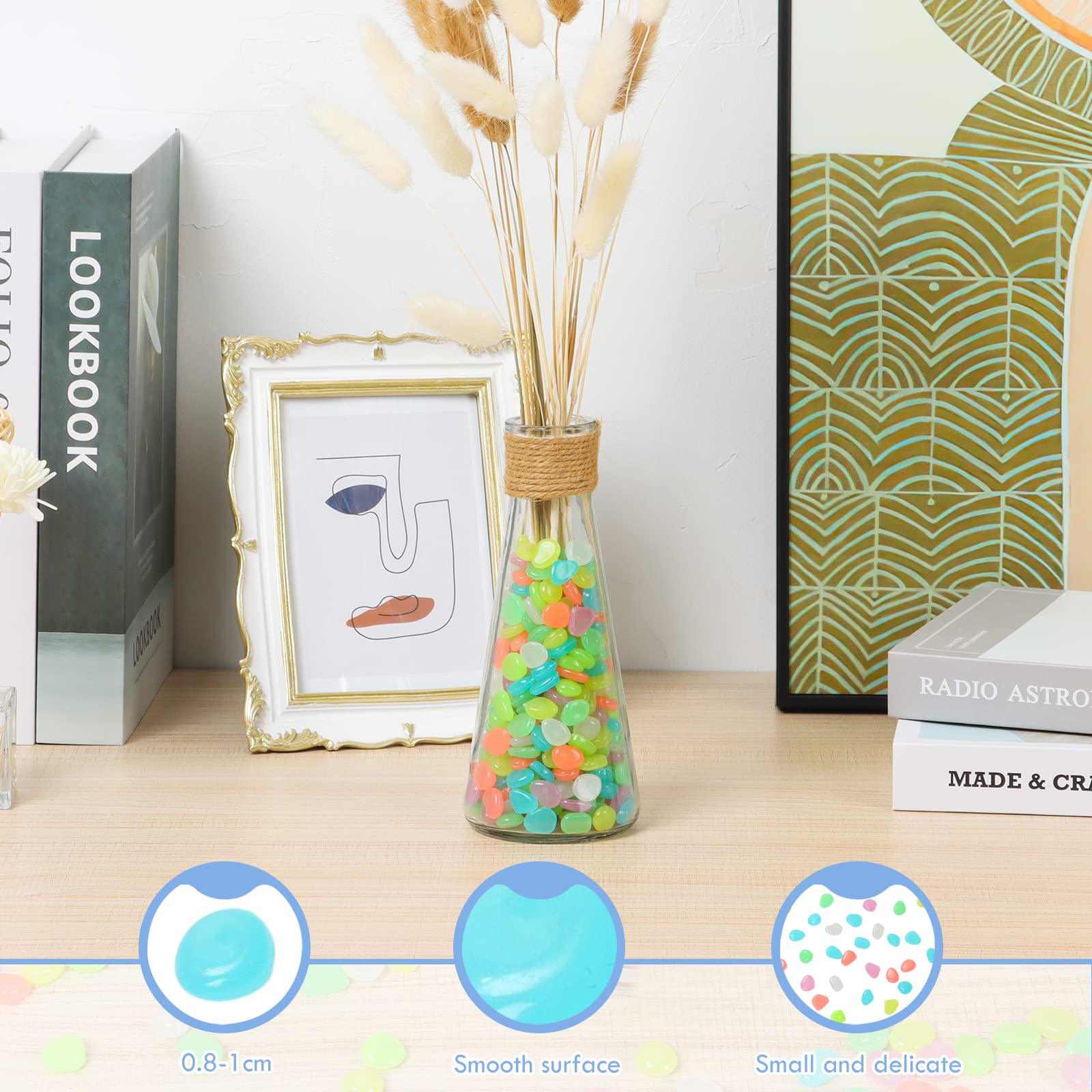 100 sztuk świecących w ciemnoś – Aquarium Decoration Rock recenzja i cena